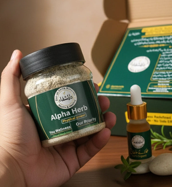 Alpha Herb Phyfsil Powder+With free Tilla-e-Sultani Drops
